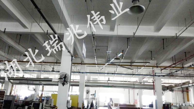 整體降溫、工業(yè)大風(fēng)扇、超大覆蓋面積、節(jié)約成本
