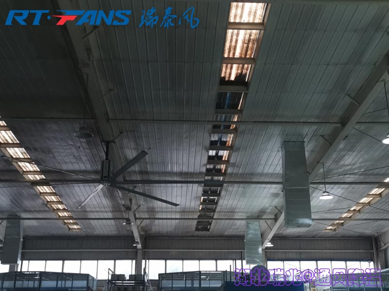 很多大型工廠開始使用大型工業(yè)吊扇，yyds